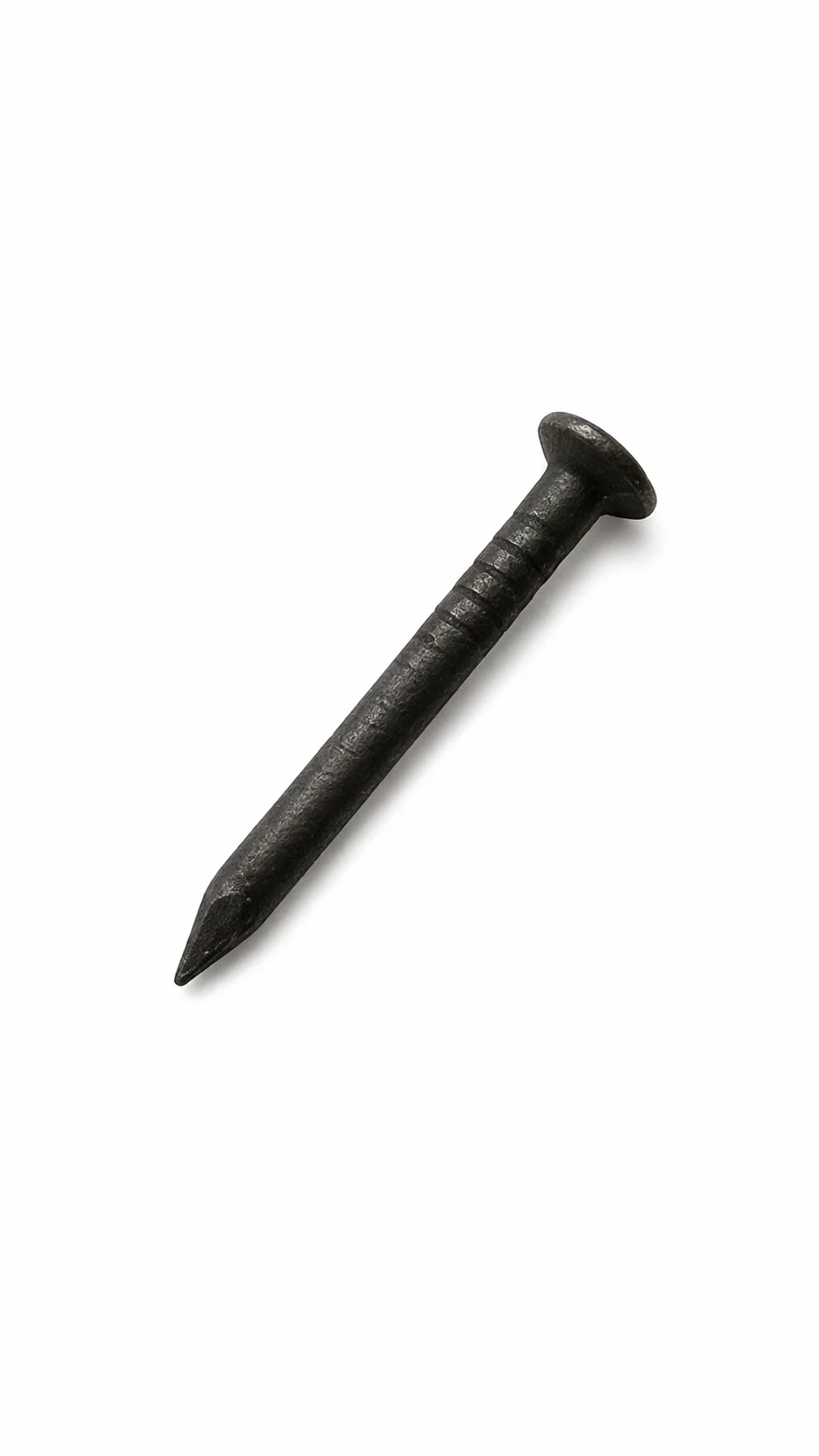 Clavo de acero liso 3/4 x und negro
